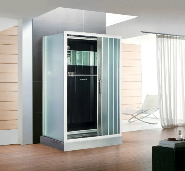 Душевая кабина ESBANO ESGT-3129 CKR , 210х120 см, низкий поддон