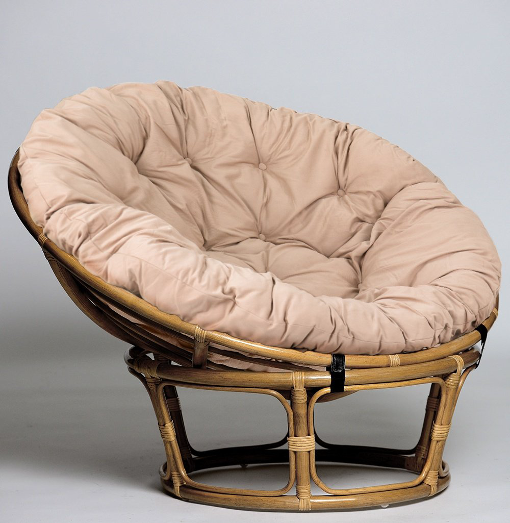 Кресло Papasan premium из натурального ротанга купить,NaN