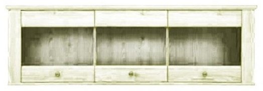 Полка Гербор 156x33.5x49.5 см, Граф SFW3W аляска