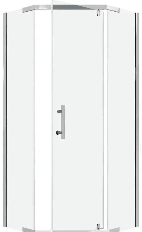 Душевое ограждение KABINKA.KZ трехстенное NG-1010-14D, 990х1900 мм
