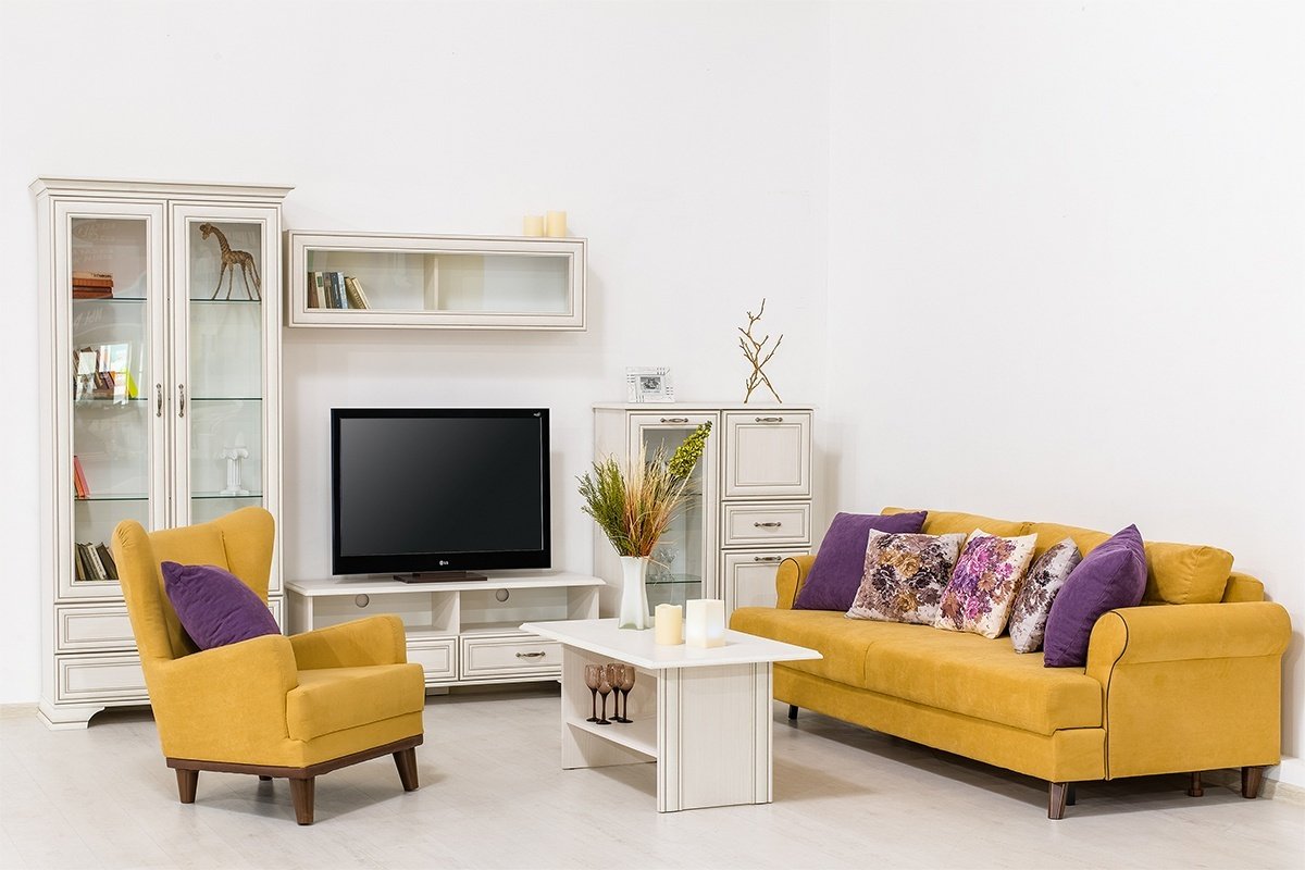 Полка ANREX Тиффани, 130х23.7x39.8 см, белый купить,NaN