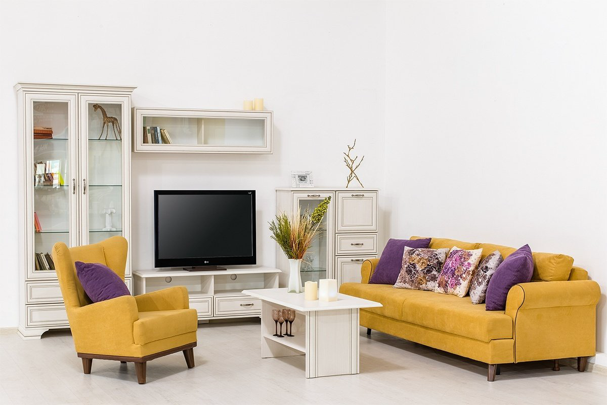 Полка ANREX Тиффани, 130х23.7x39.8 см, белый купить,NaN