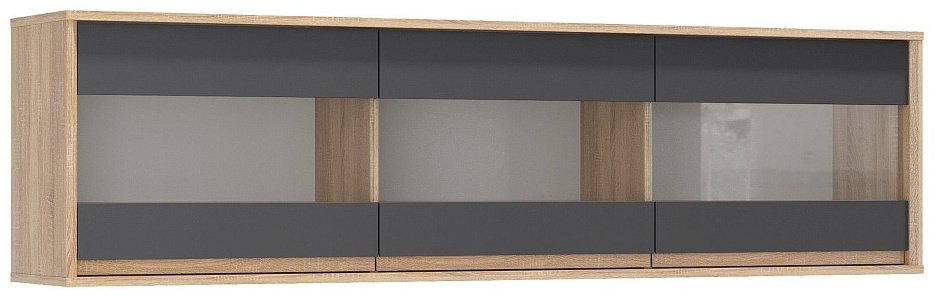 Полка Седьмое небо Берта, 171x30x46, черный купить,NaN