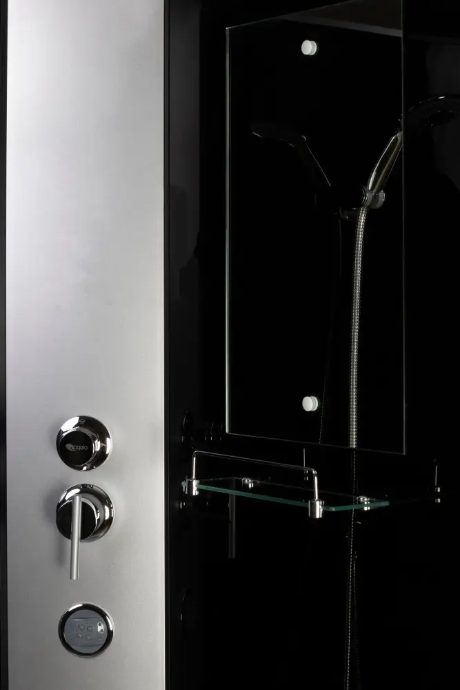Душевая кабина Niagara NG-3502-14BKTG, 210х100 см, средний поддон