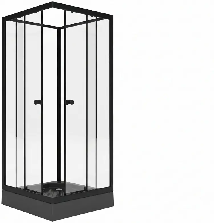 Душевая кабина KABINKA.KZ UNIN800BL, 201х80 см, низкий поддон