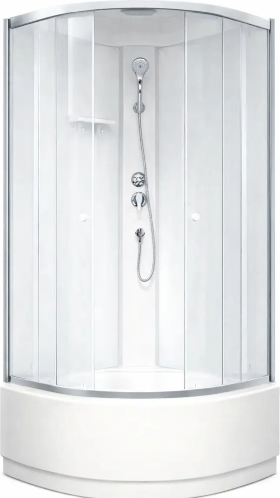 Душевая кабина KABINKA.KZ BETT921, 215х90 см, высокий поддон