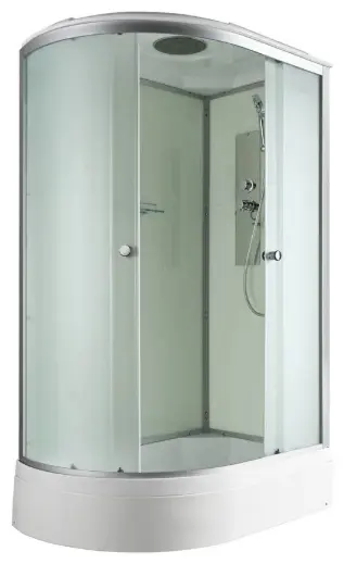 Душевая кабина KABINKA.KZ D3012R, 215х120 см, средний поддон