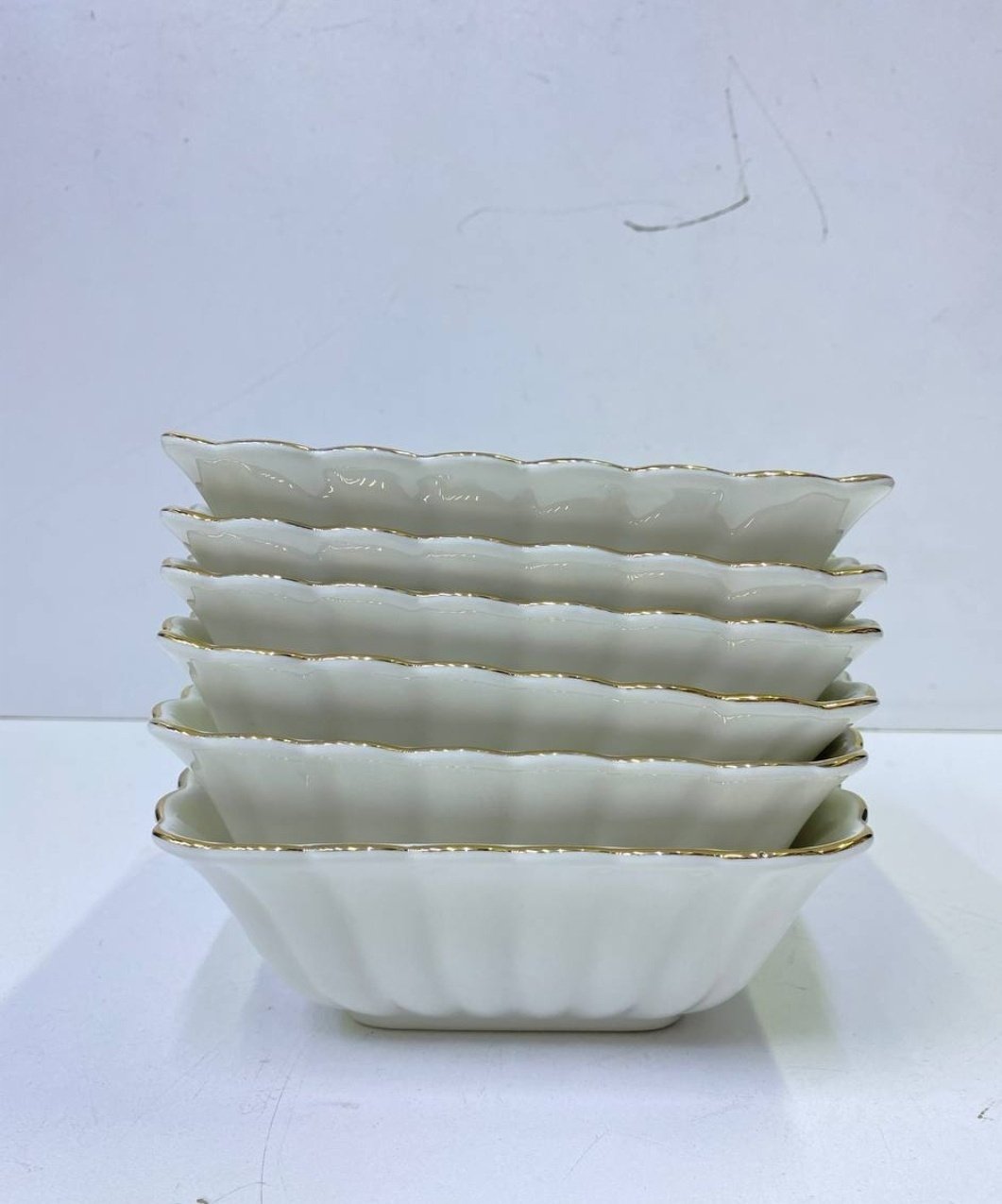 Салатник Valentina 6 шт, стеклокерамика, 6х6 см купить,0