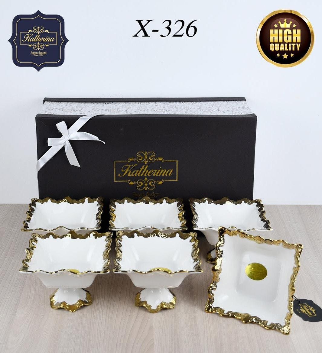 Katherina конфетница Katherina X-326 квадратная 6 шт