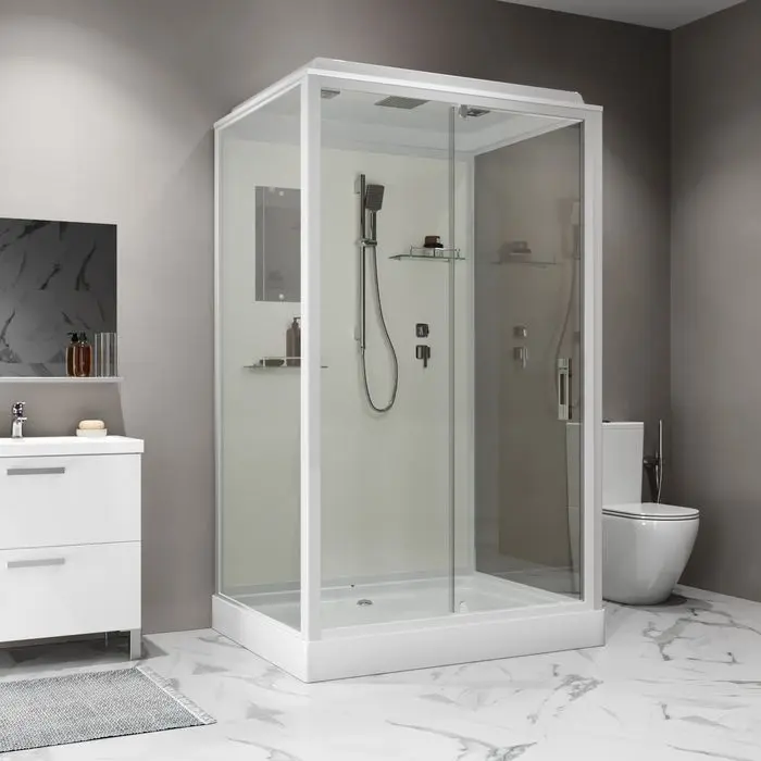 Душевая кабина KABINKA.KZ Standart ST100/80/15Q, 211х80 см, низкий поддон