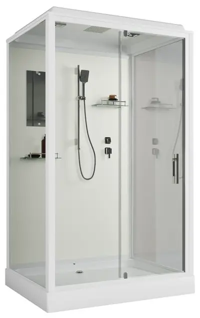 Душевая кабина KABINKA.KZ Standart ST100/80/15Q, 211х80 см, низкий поддон