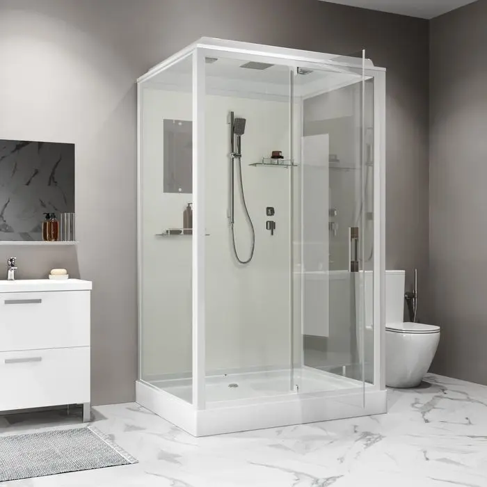 Душевая кабина KABINKA.KZ Standart ST100/80/15Q, 211х80 см, низкий поддон