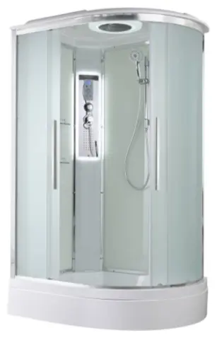 Душевая кабина KABINKA.KZ EM3912LLED, 220х90 см, низкий поддон купить,NaN