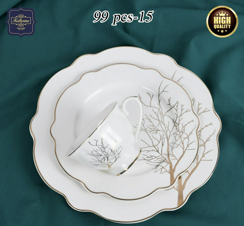 Сервиз на 12 персон Katherina , предметов: 99, чайно-столовый, фарфор