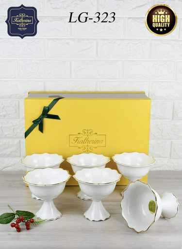 Katherina конфетница LG-323 круглая 6 шт