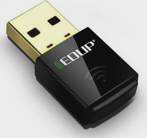 Беспроводной сетевой USB адаптер EDUP EP-N1557 Black