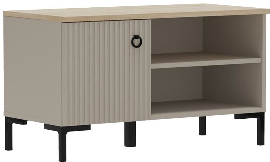 Тумба для обуви BRW Брест 85x41x49 см, ЛДСП, МДФ