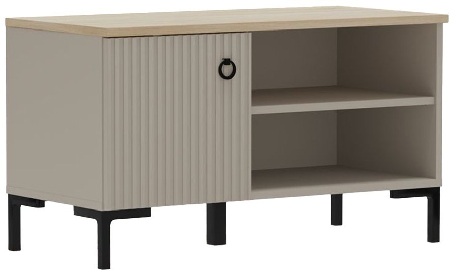 Тумба для обуви BRW Брест 85x41x49см серый купить,NaN