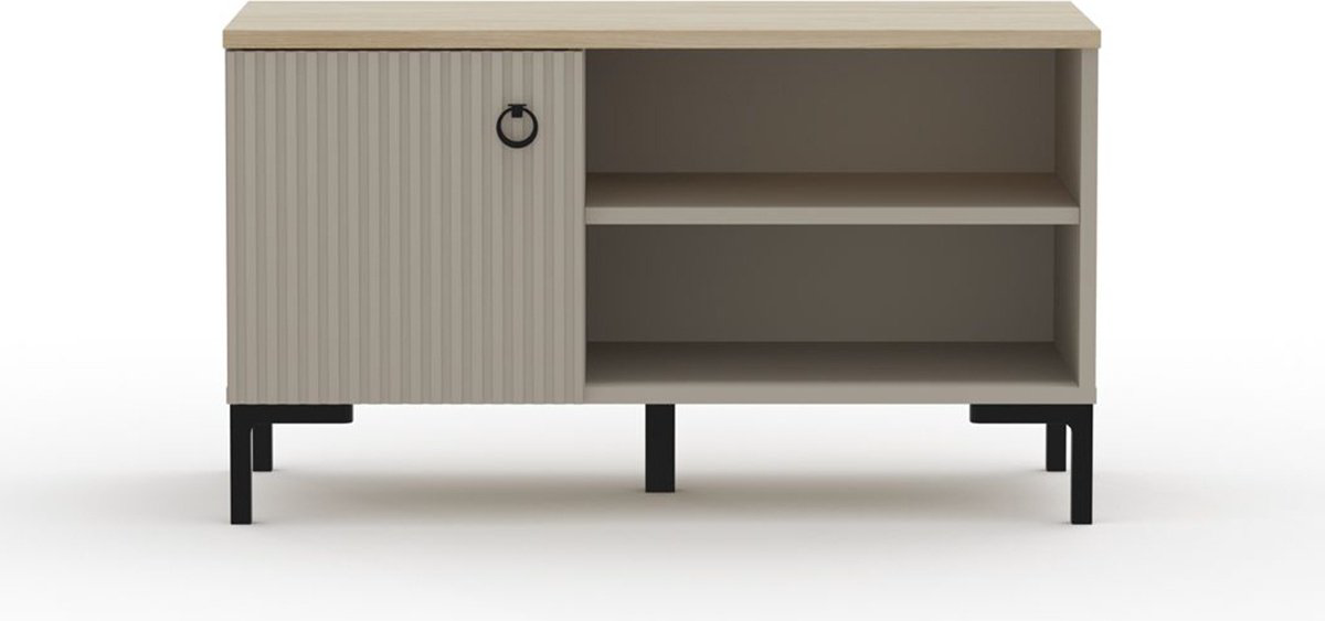 Тумба для обуви BRW Брест 85x41x49см серый купить,NaN
