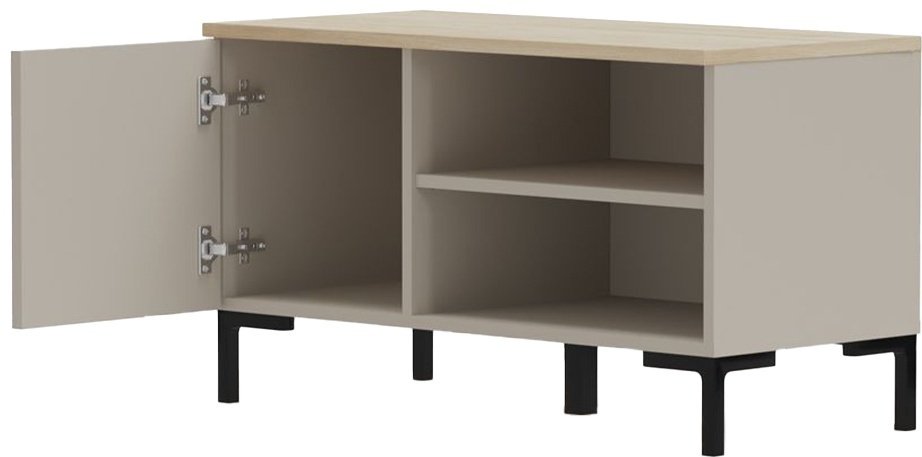 Тумба для обуви BRW Брест 85x41x49 см, ЛДСП, МДФ купить,0