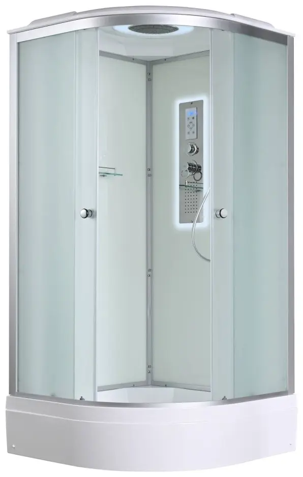 Душевая кабина KABINKA.KZ D3010 LED, 215х100 см, низкий поддон купить,NaN