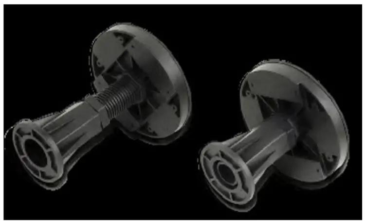 WeltWasser ножки для поддона LK/10 TRS14080, 14090, 10 шт