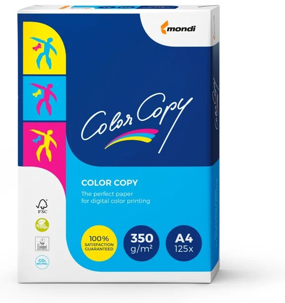 Бумага COLOR COPY A4 350 г/м2 125 листов