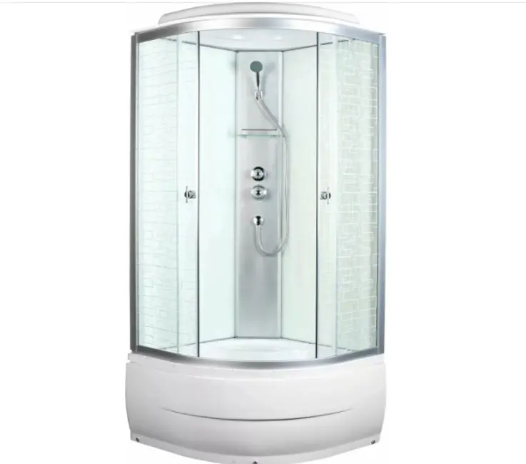 Душевая кабина KABINKA.KZ 4002D square white, 220х90 см, высокий поддон купить,NaN