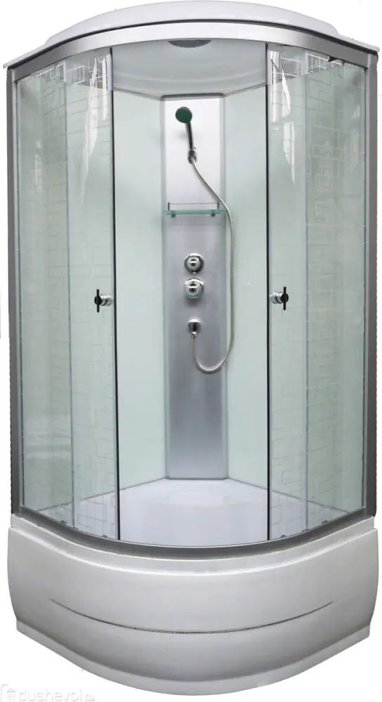 Душевая кабина KABINKA.KZ 4002D square white, 220х90 см, высокий поддон купить,NaN