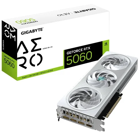 Видеокарта Gigabyte RTX5060 AERO OC 8G GV-N5060AERO OC-8GD White - ForteMarket Видеокарта Gigabyte RTX5060 AERO OC 8G GV-N5060AERO OC-8GD White купить,0