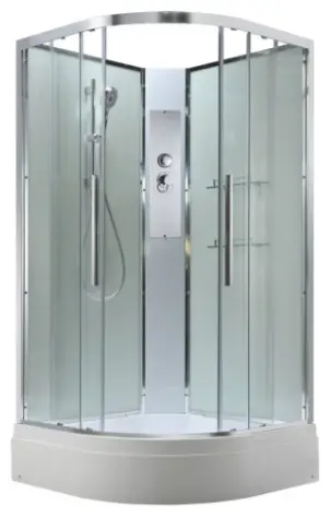 Душевая кабина KABINKA.KZ EM3090NT, 208х90 см, низкий поддон