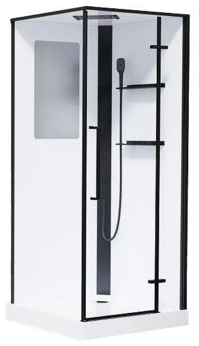 Душевая кабина KABINKA.KZ ESM-QUADRO-90, 215х90 см, низкий поддон
