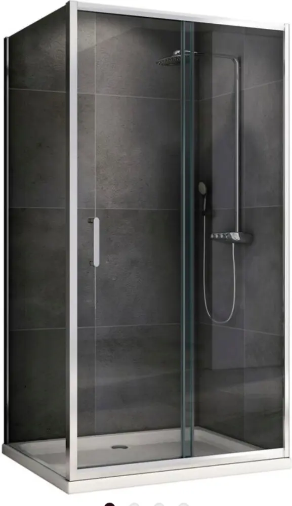 Душевое ограждение Abber двухстенное AG301505-S605, 600х1900 мм купить,NaN