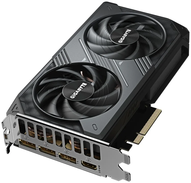 Видеокарта GIGABYTE RTX5060 WINDFORCE OC 8G GV-N5060WF2OC-8GD Black