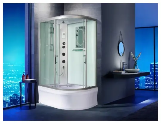 Душевая кабина KABINKA.KZ WW500 HALLE 1204 L, 217х120 см, высокий поддон