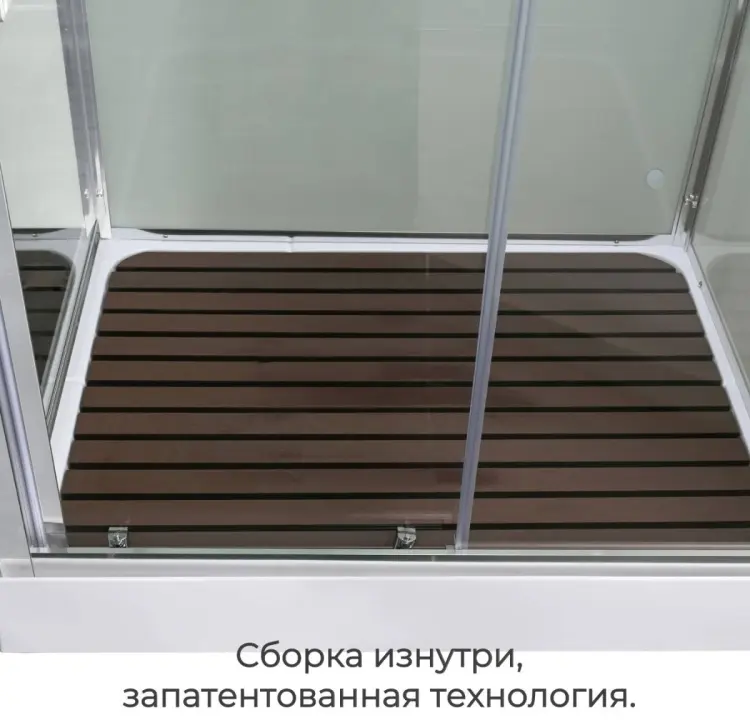 Душевая кабина KABINKA.KZ Z2912, 220х90 см, низкий поддон