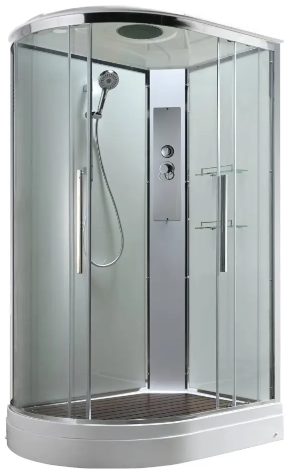 Душевая кабина KABINKA.KZ EM2812RT, 220х80 см, низкий поддон