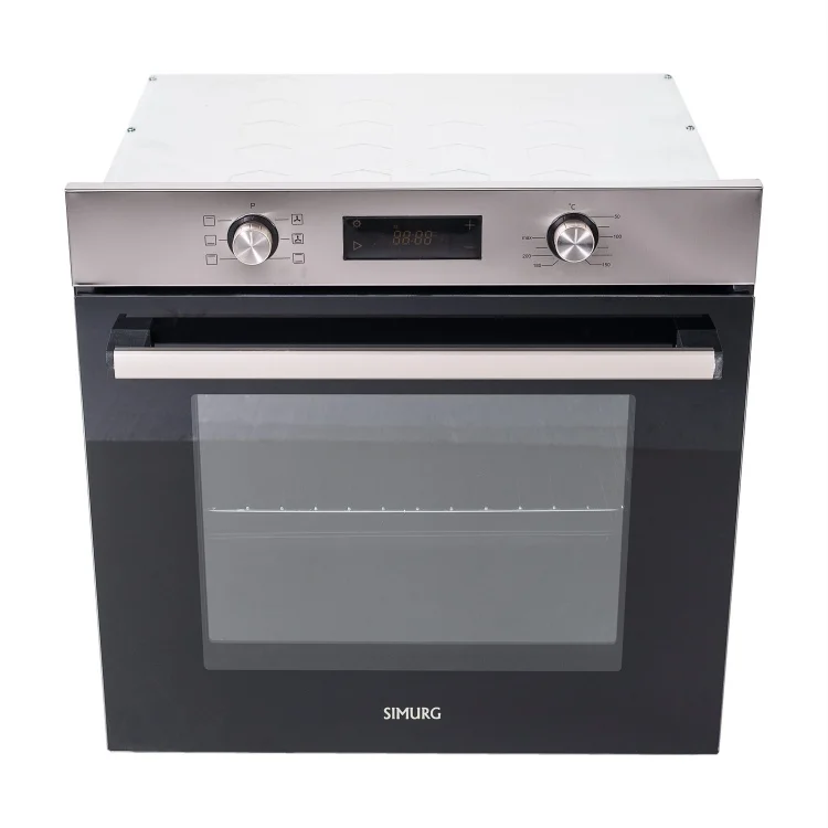 Встраиваемая духовка SIMURG SG 627 IX Black-Silver
