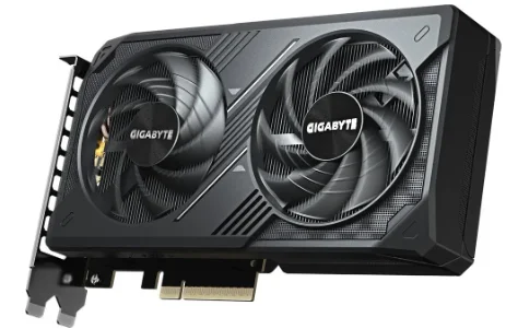 Видеокарта GIGABYTE RTX5060 WINDFORCE OC 8G GV-N5060WF2OC-8GD Black купить,0