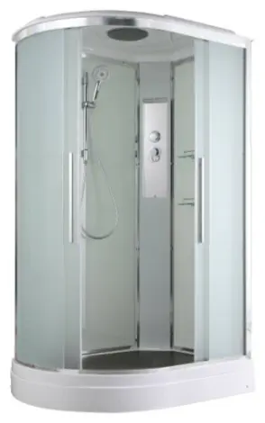 Душевая кабина KABINKA.KZ EM2811R, 220х80 см, низкий поддон