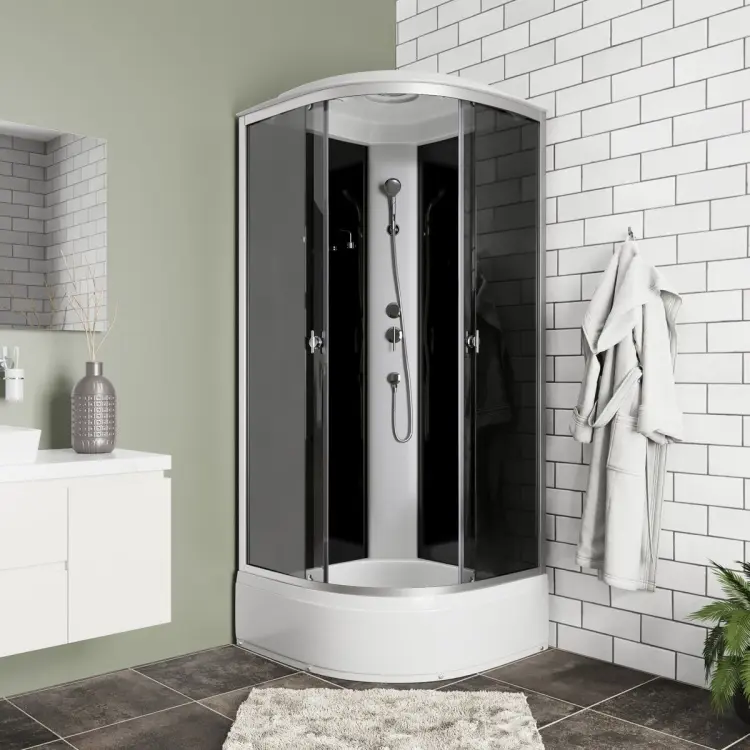 Душевая кабина KABINKA.KZ Eco E80/26/TN, 215х80 см, средний поддон