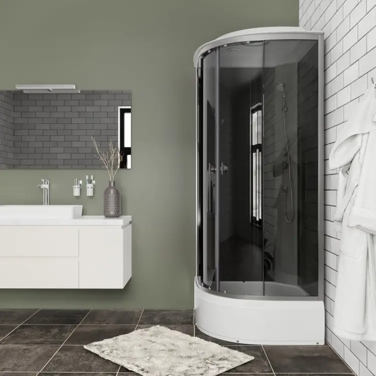 Душевая кабина KABINKA.KZ Eco E80/26/TN, 215х80 см, средний поддон