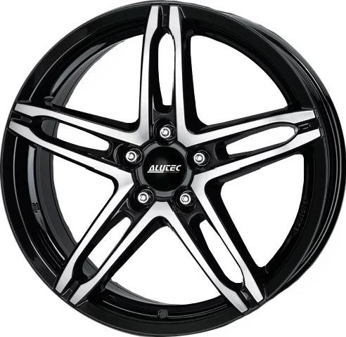 Комплект дисков Alutec Poison 5x112 7x17 ET38 D70.1 черный алмаз купить,374400