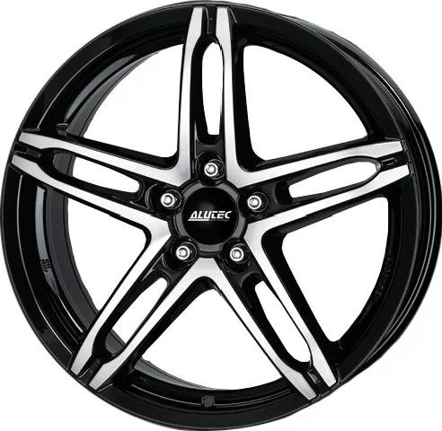 Комплект дисков Alutec Poison 5x112 7x17 ET38 D70.1 черный алмаз купить,374400