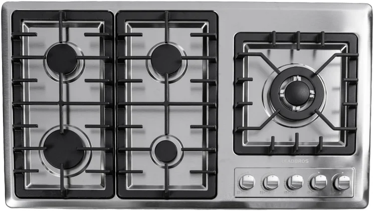 Варочная поверхность Leadbros GB9028SS Silver купить,0