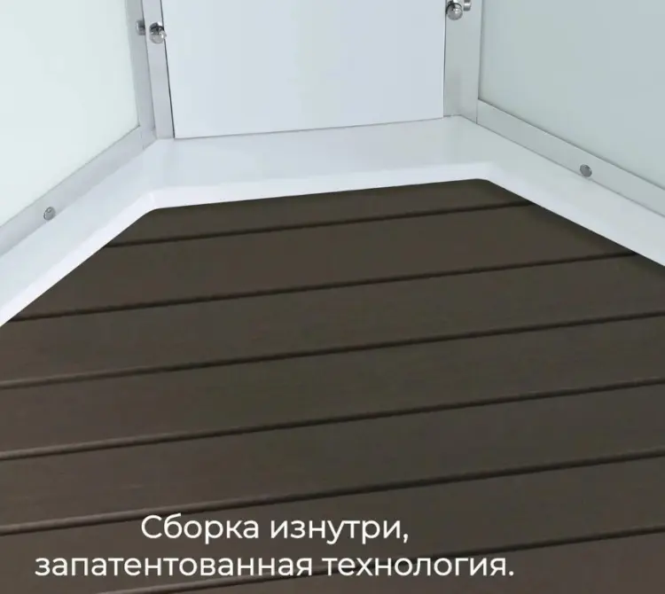 Душевая кабина KABINKA.KZ EM2812LT, 220х120 см, низкий поддон