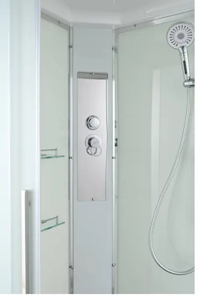 Душевая кабина KABINKA.KZ EM2812LT, 220х120 см, низкий поддон