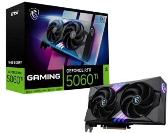 Видеокарта MSI GeForce RTX 5060 Ti GAMING OC 16 Гб - ForteMarket Видеокарта MSI GeForce RTX 5060 Ti GAMING OC 16 Гб купить,0