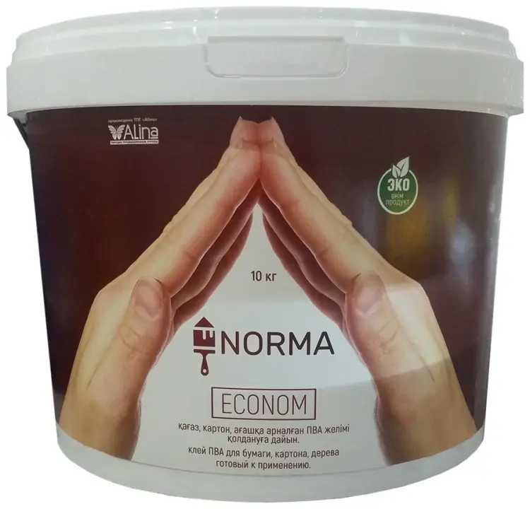 Клей NORMA ПВА Econom 10 кг