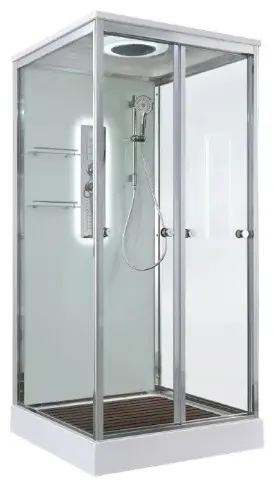 Душевая кабина KABINKA.KZ V2080LED, 220х80 см, низкий поддон купить,NaN